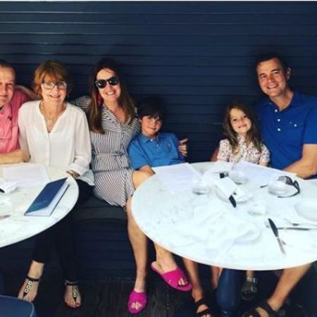Sharyn Alfonsi with her family